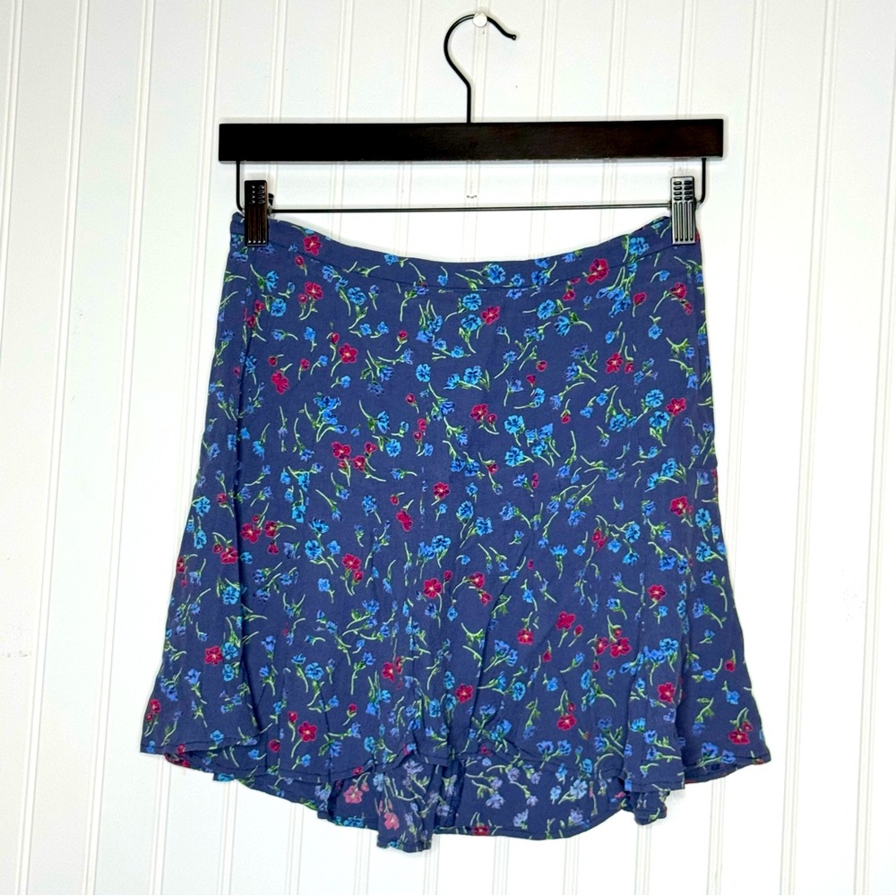 Today is Beautiful X Ron Herman Collab Floral Mini Skirt Size Small